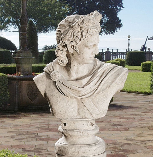 Apollo Belvedere Sculptural Bust Large than Life Statue